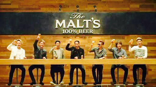 EXILE、モルツCM