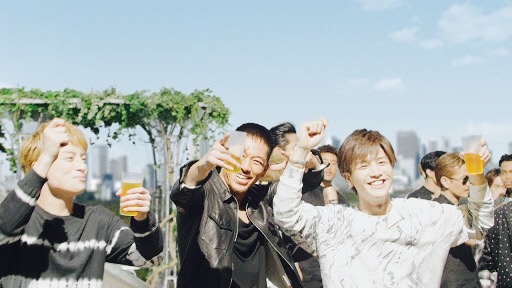 EXILE、モルツCM